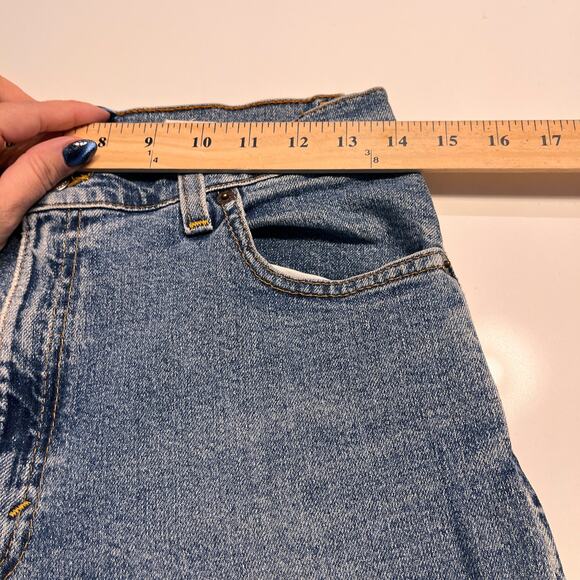 Levi's 550 High Rise Tapered Leg Relaxed Fit Jeans Size 10 - Picture 7 of 10